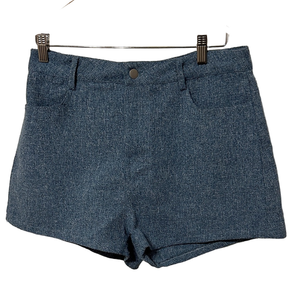 🎬LELIS collection  Blue Denim Shorts size L GUC..
